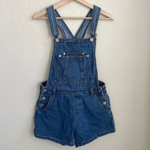 Pull&Bear Denim Overall Shorts